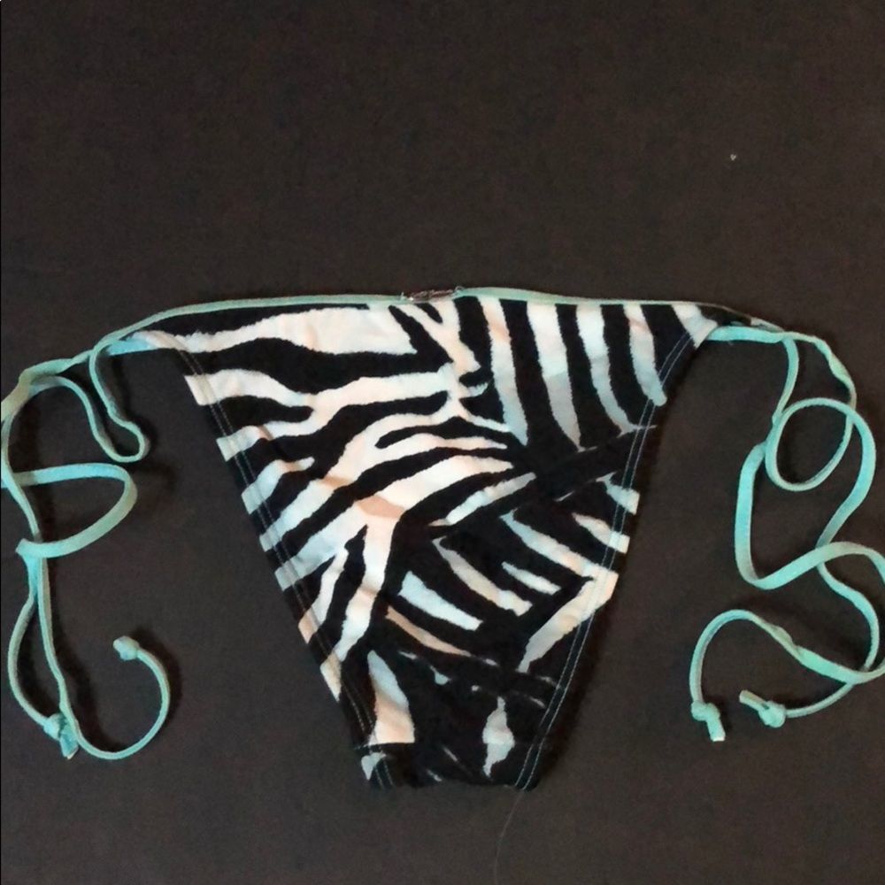 Luli Fama Zebra String Bikini Bottom - image 4